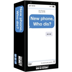 WHAT DO YOU MEME New Phone, Who Dis? - The 100% Offline Text Messaging Adult Party Game - By
