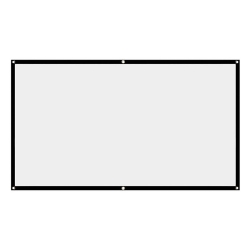 AXGEAR Projection Screen 120 Inch 16:9 HD Foldable Anti-Crease Portable Outdoor Indoor Projector Movies Screen -