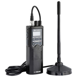 Cobra HHRT50 Hand-Held CB Radio with Antenna - Black