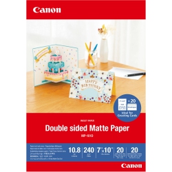 CANON 4076C006 Mp101D 7” X 10” Matte Photo Paper/20 Sheets