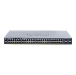 CISCO SYSTEMS INC Cisco Catalyst 2960-X Switch Catalyst 2960-X 48 Gige Poe 740W, 2 X 10G Sfp+, LAN Base (Ws-C2960X-48Fpd-L)