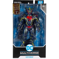 DC Multiverse Comic 7 Inch Action Figure Exclusive - Superman Energized Unchained Armor Label In Gold