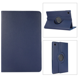CSMART 【】 360 Rotating Pu Leather Stand Tablet Case Smart Cover for Samsung Tab A8 10.5" (2021), X200 / X205 In Navy