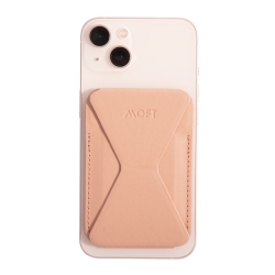 MOFT Universal Snap-On Magnetic Magsafe Wallet Stand - Nude