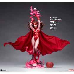 MARVEL Collectible 29 Inch Statue Figure Premium Format - Scarlet Witch Sideshow 300485