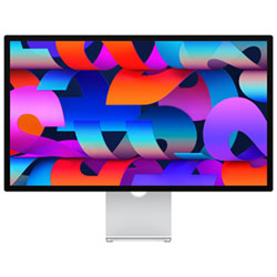 Apple Studio Display 27" 5K Retina Standard Glass Tilt-Adjustable Monitor (MYJG3VC/A) - Silver
