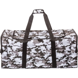 JETSTREAM Heavy Duty Multi Pocket Large Sports Gym Equipment 3-Pocket Travel Duffel Bag (36 Inch, Camo)