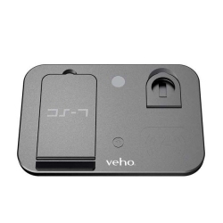 VEHO Ds-7 Qi Wireless Multi-Charging Station - In Grey