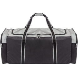 JETSTREAM Heavy Duty Multi Pocket Large Sports Gym Equipment 3-Pocket Travel Duffel Bag (42 Inch, Grey)