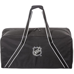 NHL Durable 30 Inch Equipment Bag With Roomy Compartment Lightweight Large Duffle Bag for Travel In Black