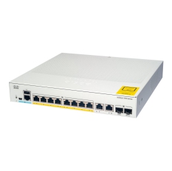 CISCO SYSTEMS INC Cisco Catalyst 1000-8Fp-2G-L - Switch - Managed - 8 X 10/100/1000 (Poe+) + 2 X Combo Gigabit Sfp (Uplink) - Rack-Mountable - Poe+