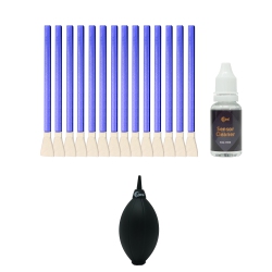 UES Micro Four-Thirds M 4/3 Camera Sensor Cleaning Kit (14PCs Swabs + 15Ml Cleaner) And Lens Sensor Dust Air Blower