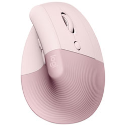 Logitech Lift Vertical Ergonomic 4000 DPI Wireless Mouse - White
