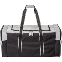 JETSTREAM Heavy Duty Multi Pocket Large Sports Gym Equipment 3-Pocket Travel Duffel Bag (32 Inch, Grey)