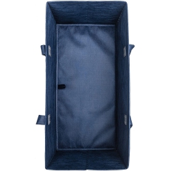 Auidy_6TXD Lot De 4 Sacs De Courses Réutilisables, Pliables Et Lavables - Sacs D'épicerie