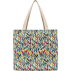 PLANET E Waterproof Durable Thermally Insulated Recyclable Grocery Canvas Bag