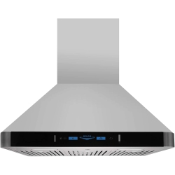 ROXON 900 Cfm Stainless Steel 30 Inches Range Hood Wall Mounted Kitchen Exhaust Fan Style Rxn-W42Ah-30