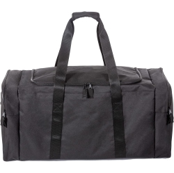JETSTREAM Heavy Duty Multi Pocket Large Sports Gym Equipment 3-Pocket Travel Duffel Bag (32 Inch, Black)