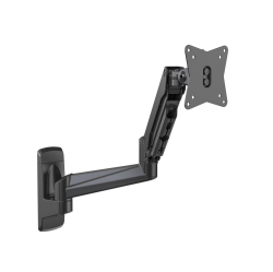 SHOPPINGALL Refurbished (Excellent) - Fully Adjustable Single Gas Spring Wall Mount Lcd \w Swing Arm for Monitors Screens Up to 32" - Sa-Ga12W+A05