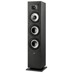 POLK AUDIO Monitor Xt60 200-Watt Tower Speaker - Single - Midnight -Open Box In Black
