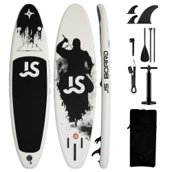 WINGOMART 11Ft Inflatable Stand Up Paddle Board 11'x32"x6"premium Sup Accessories & Carry Bag, Upgraded Paddle Boards \w 3 Fish Fin for Paddling