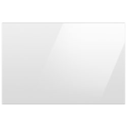 Samsung Panel for BESPOKE 3-Door French Refrigerator - Bottom Panel - White Glass