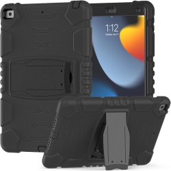 XCRS Apple Ipad 10.2” 9Th Gen / 8Th Gen / 7Th Gen (2021) (2020) (2019) Rugged Case \w Kickstand, Full Body Heavy Duty Triple Layered Shockproof