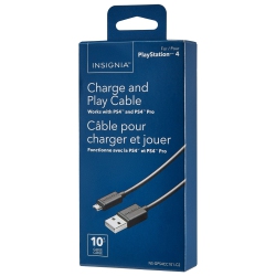 INSIGNIA - Ns-Gps4Ase101C2 3M (10 Ft.) Charge-And-Play USB A / Micro USB Cable