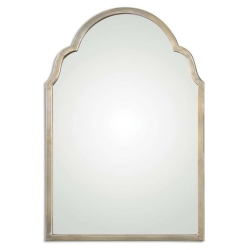 BEAUMONT LANE Arch Mirror In Silver