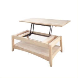 PEMBERLY ROW Unfinished Coffee Table With Lift Top