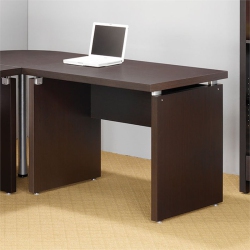 BOWERY HILL Writing Desk In Cappuccino