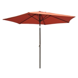 INTERNATIONAL Caravan 8' Patio Umbrella In Terra Cotta