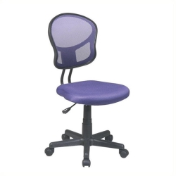 SCRANTON & CO Mesh Task Office Chair In In Purple