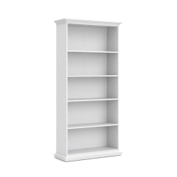 TVILUM Sonoma 5 Shelf Bookcase In In White