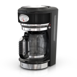 RUSSELL HOBBS Retro Style 8 Cup Coffee Maker, Cm3100Bkrc