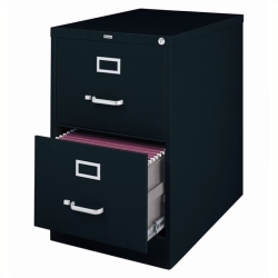 SCRANTON & CO Scranton & Modern Metal Co 2 Drawer Legal File Cabinet In In Black