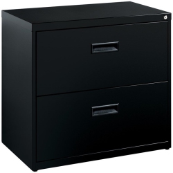 SCRANTON & CO 2 Drawer Lateral File Cabinet In In Black