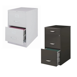 HOME SQUARE (Value Pack) 2 Drawer File Cabinet And 3 Drawer File Cabinet Set