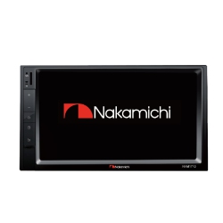 NAKAMICHI Nam1710 7" Double-Din DVD Receiver W/ Bluetooth Smartphone Link Dsp