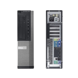 DELL Refurbished (Good) - Optiplex 9010 Desktop Core I7-3770-3.40 Ghz / 16 GB / 240 GB SSD + 500 GB / DVD / Windows 10 Pro - "refurbished