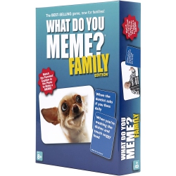 WHAT DO YOU MEME ? Family Edition - The Hilarious Family Game for Meme Lovers