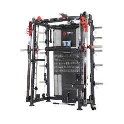ALTAS STENGTH Altas Strength Al-3000Y Multi Function Smith Machine And Yellow In Black