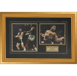 AUTOGRAPH AUTHENTIC Muhammad Ali And George Chuvalo Double Photo