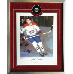 AUTOGRAPH AUTHENTIC Autographed Jean Beliveau Lithograph Ltd. Ed. /44