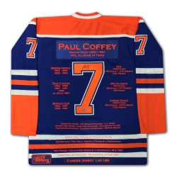 CAREER JERSEYS Paul Coffey Career Jersey #1 Of 199 In Multicolor