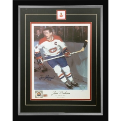 AUTOGRAPH AUTHENTIC Signed Jean Beliveau Lithograph Ltd. Ed. 2 Of 4