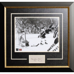AUTOGRAPH AUTHENTIC Bobby Orr Signed "the Goal" Framed, Ltd Ed /244