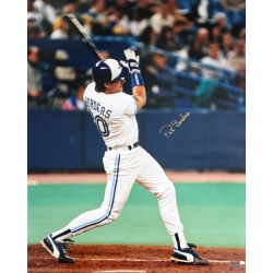 AUTOGRAPH AUTHENTIC Autographed Pat Borders 16X20 Photo - Toronto Jays (20" By 16") In Blue