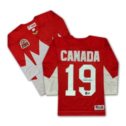 AUTOGRAPH AUTHENTIC Paul Henderson Team Canada Signed 1972 Jersey In Red