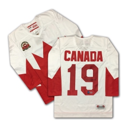 AUTOGRAPH AUTHENTIC Paul Henderson Team Canada Signed 1972 Jersey In White